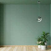 Ring Crystal Decoration LED Pendant Light - Clowas